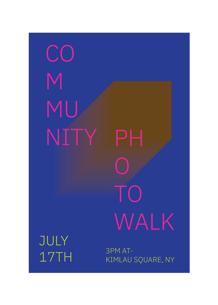 Community Photowalk poster #3